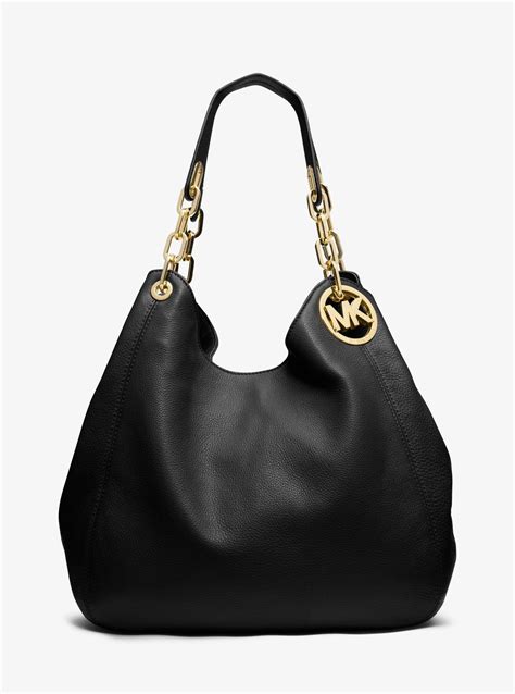 michael kors large fulton shoulder bag uk|fulton leather shoulder bag.